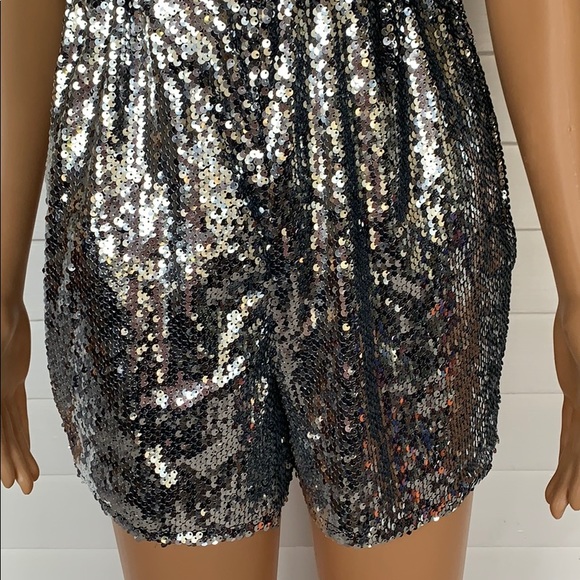 Nasty Gal Sequin romper - Picture 3 of 7